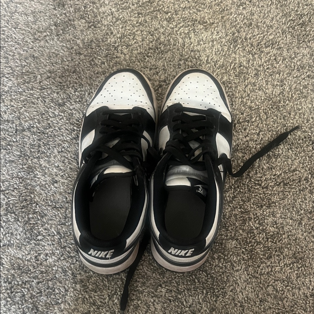 Nike “panda dunks” Classic Black and White Athletic Shoes